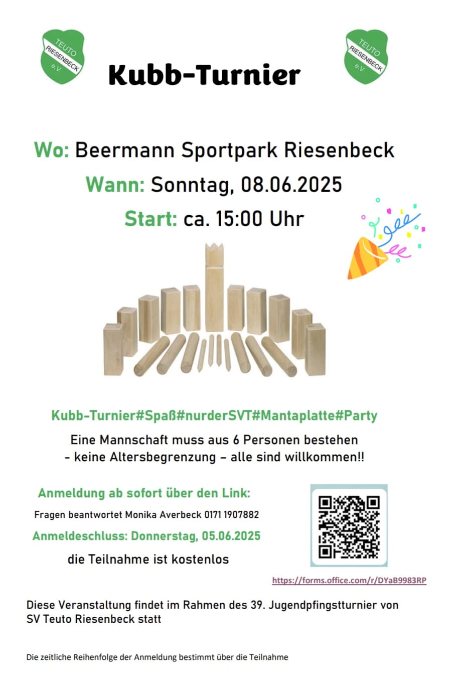 Kubb Turnier 2025